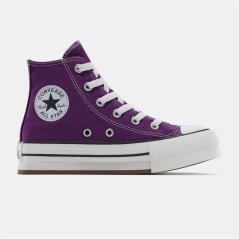 Converse Kids' Chuck Taylor All Star Eva Canvas High-Top Trainers 501-Blackberr