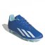 adidas X Crazyfast Club Junior Flexible Firm Ground Football Boots Blue/White