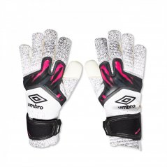Umbro Neo Pro Goalkeeper Gloves Wht/Blk/Pnk Pck
