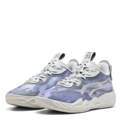 Puma Unisex Kids' Mb.04 Lo Team Basketball Trainers Fthr Gry-Cool