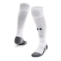 Under Armour Unisex Over the Calf Football Socks White/Gry/Blck
