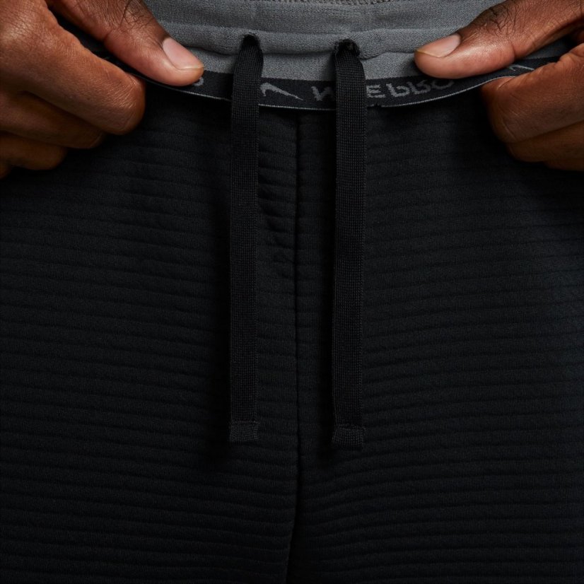 Nike Pro Men's Fleece Fitness Pants Black/Grey