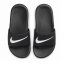 Nike Kawa Little/Big Kids' Pool Sliders Black/White
