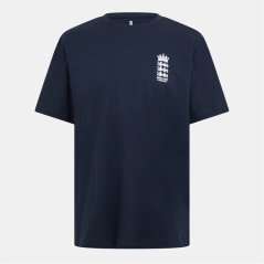 Castore Men's Ashes Tour Crew Neck T-Shirt Navy