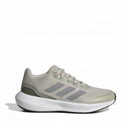 adidas Run Falcon 3 Junior Boys Running Shoes Grey/White