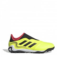 adidas COPA Sense .3 Laceless Astro Turf Trainers Yellow/Red/Blk