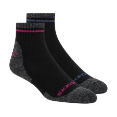Skechers Women's Quarter Socks Black Combo
