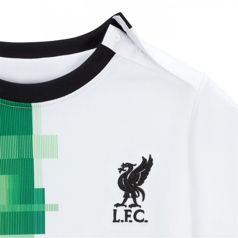 Nike Liverpool Away Babykit 2023 2024 Baby White/Green