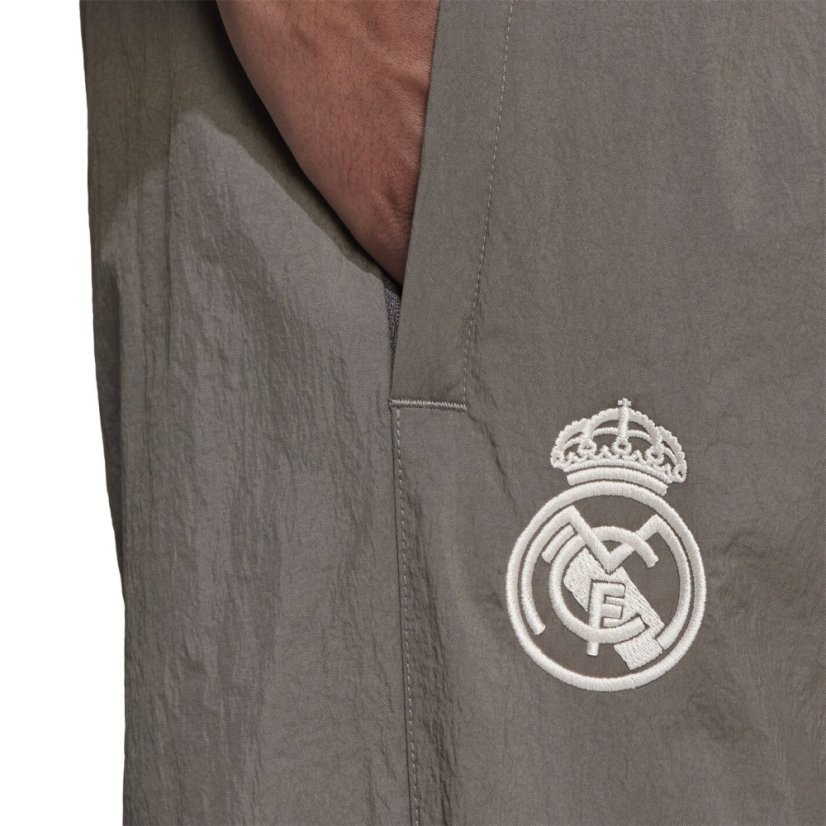 adidas Real Madrid Originals Tracksuit Bottoms Adults Charcoal/Grey