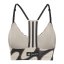 adidas Adidas X Marimekko Aeroimpact Training Light-Suppo Low Impact Sports Bra Womens Black/Lbrown