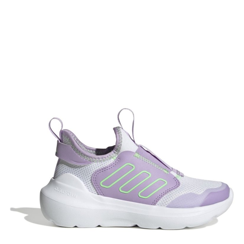 adidas Kids' Tensaur Comfort Low-Top Trainers Wte/Lme/Plum