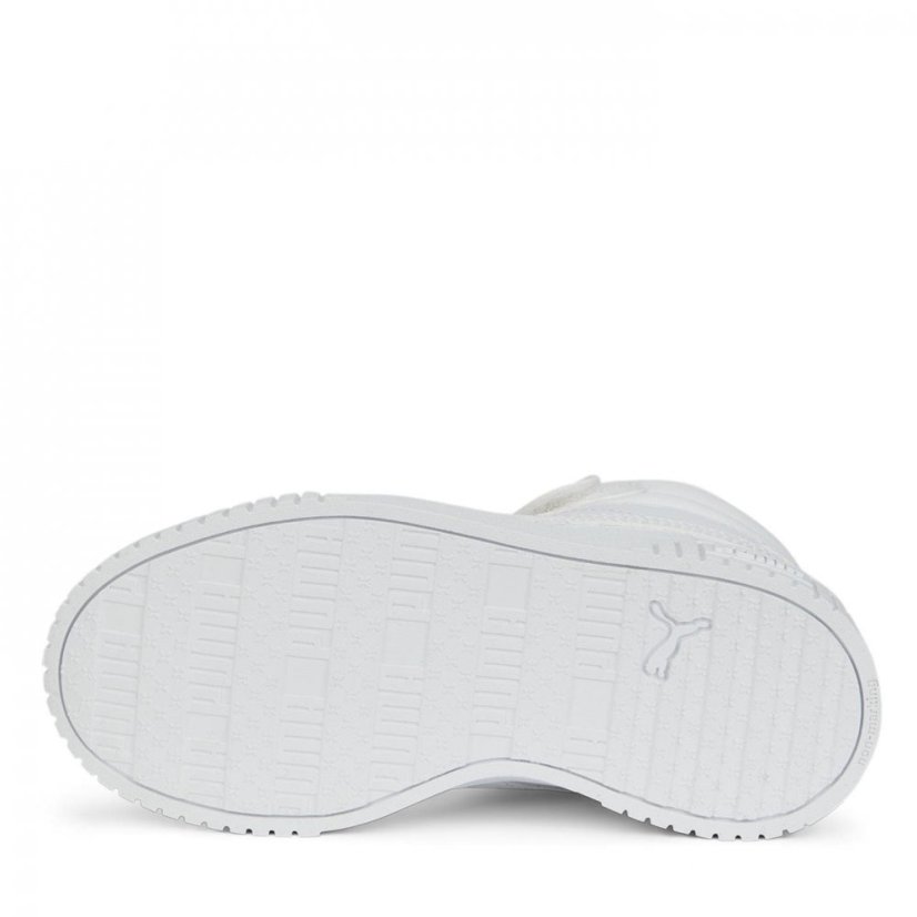 Puma PUMA Carina Mid Trainers Child's Triple White