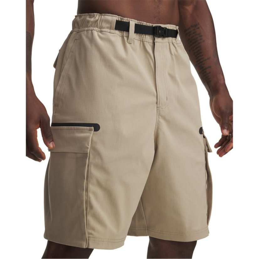 Under Armour Men's Utility Performance Gym Shorts Brown