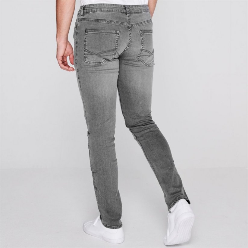 Firetrap Skinny Jeans Mens Charcoal