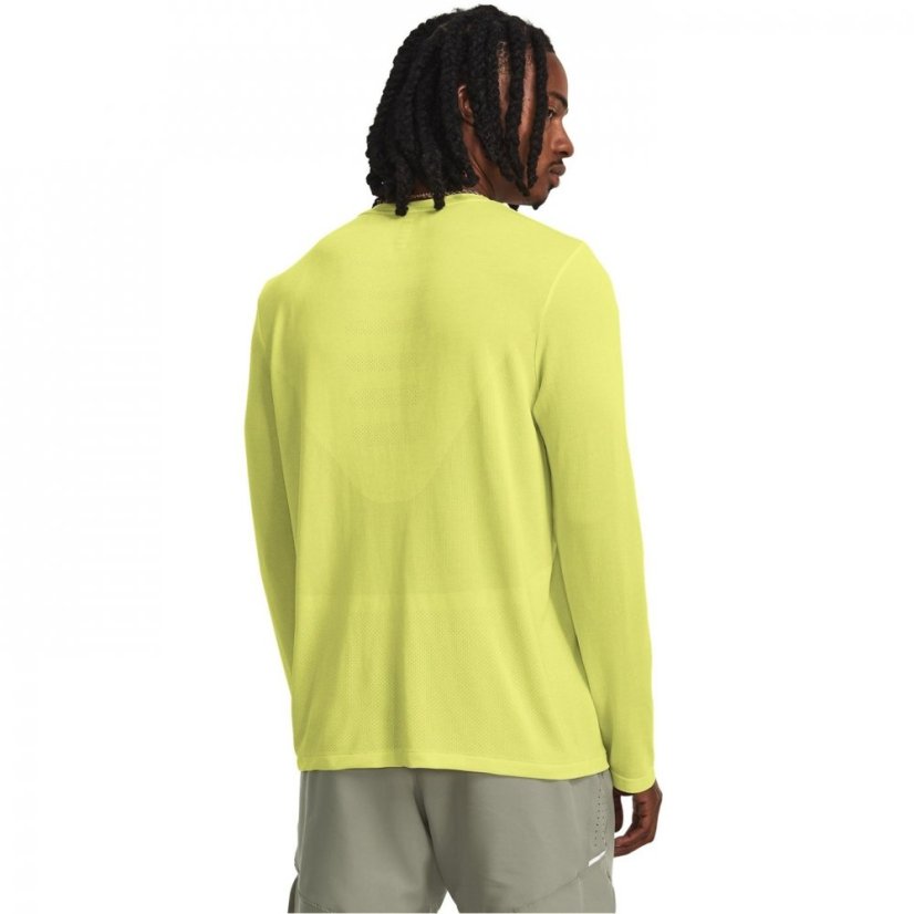 Under Armour SEAMLESS STRIDE LS Lime Yellow