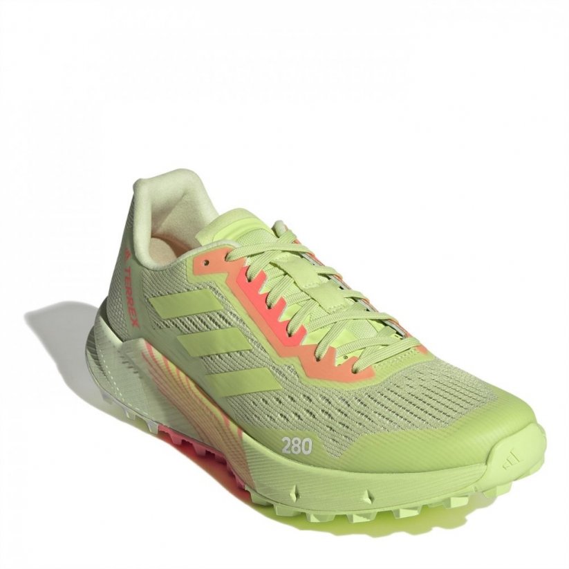 adidas Terrex Agravic Flow 2 Womens Trail Running Shoes Lime