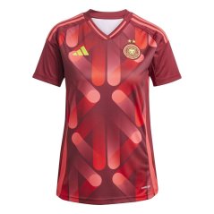 adidas Germany Away Shirt 2025 Womens Burgundy