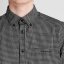 Pierre Cardin Long Sleeve Shirt Mens Black Check