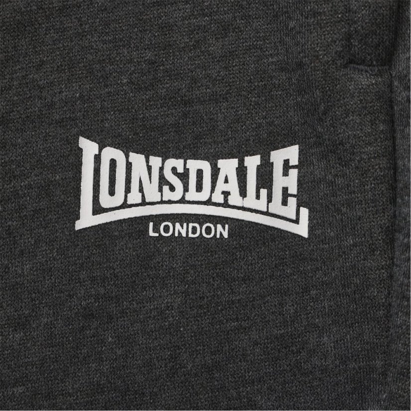 Lonsdale Essential Joggers Mens Charcoal M