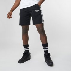 Lonsdale Stripe Shorts Black