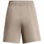 Under Armour Women's Fleece Performance Gym Shorts Brown