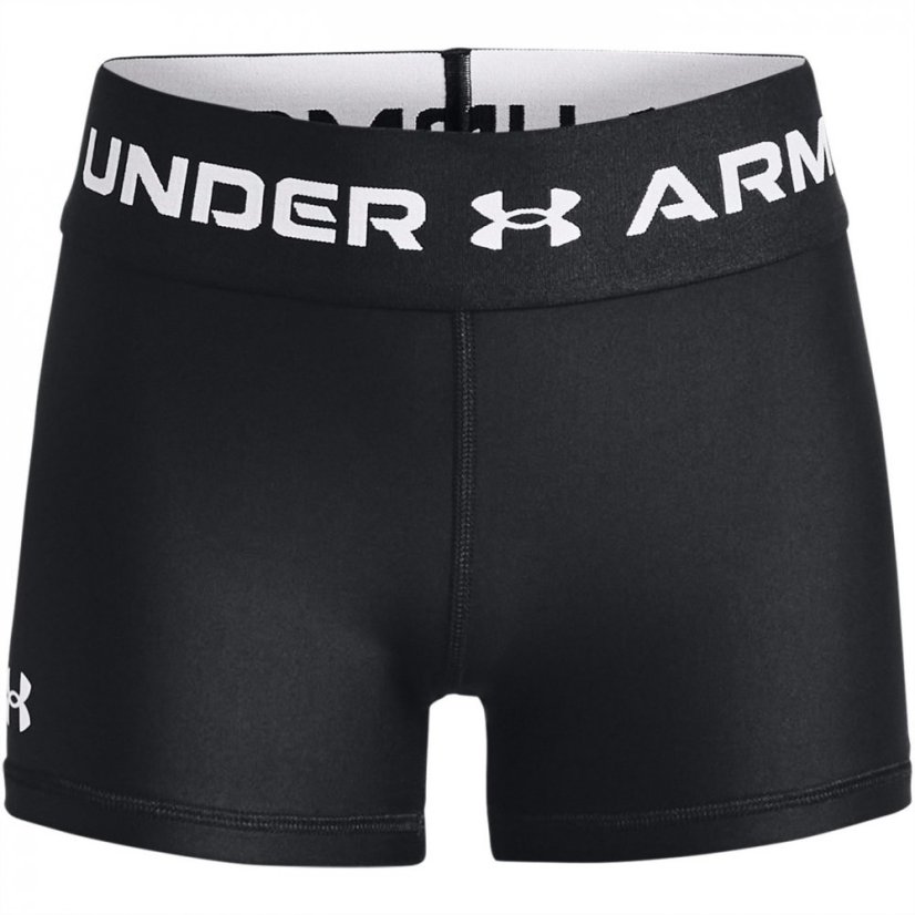 Under Armour HeatGear Shorty Juniors Black/White