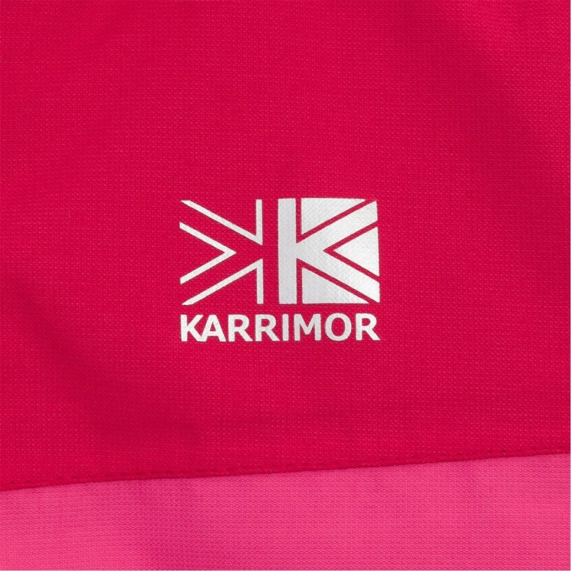 Karrimor Kids' 10000mm Waterproof Removable Fleece 3-in-1 Jacket Pink/Red