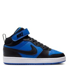 Nike Court Borough Mid 2 Big Kids' Shoe Royal/Black