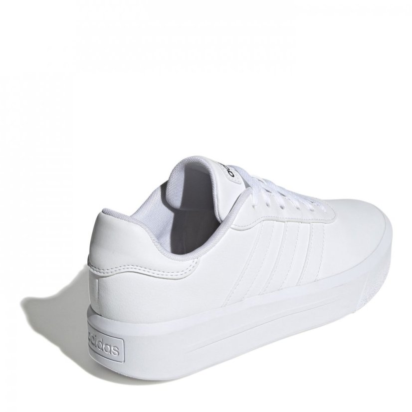 adidas Court Platform Women's Trainers Triple White