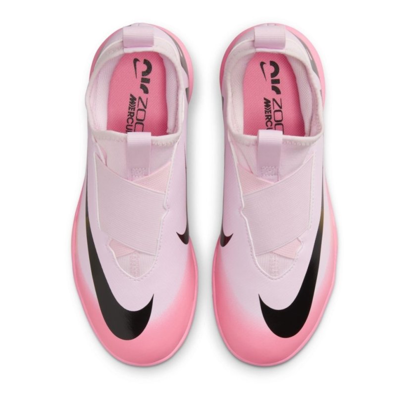 Nike Mercurial Vapor 15 Academy Junior Indoor Football Boots Pink Foam/Blk