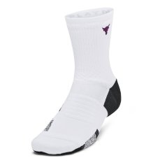 Under Armour Armour Rock Ua Ad Playmaker 1pk Mid Crew Sock Unisex Adults White
