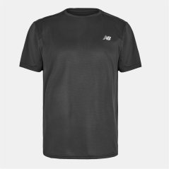 New Balance Men's Short-Sleeve Performance Gym Top Black