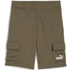 Puma Kids' Fleece Jogger Shorts Loden Green