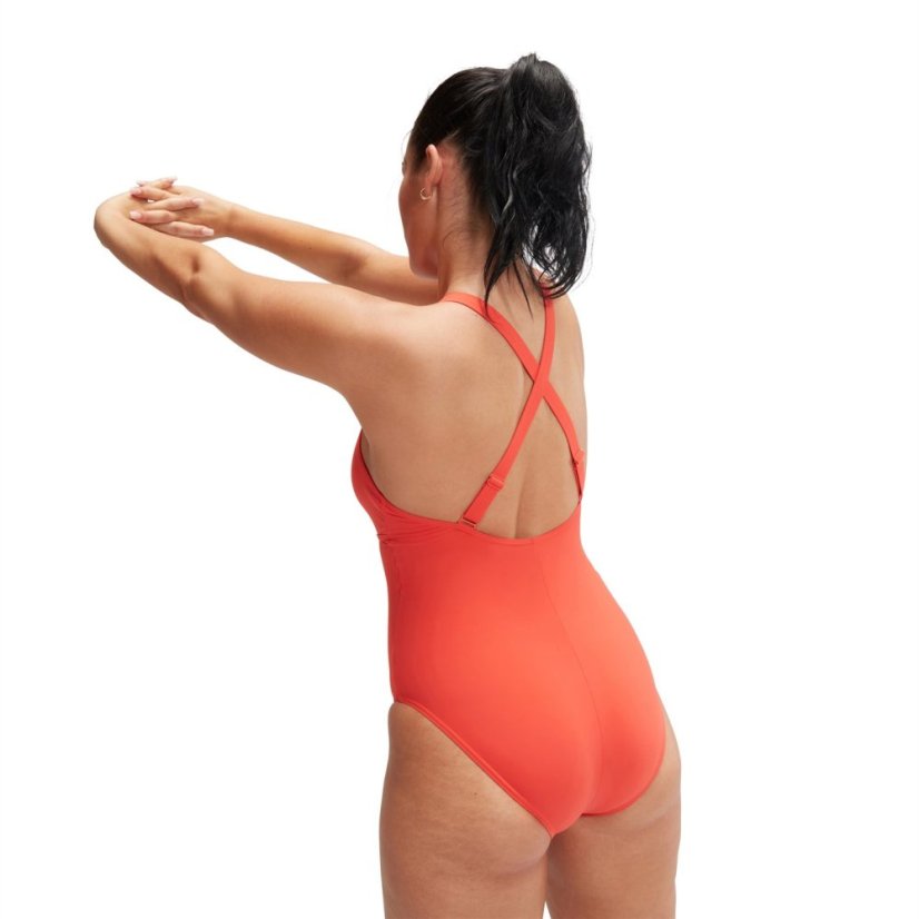 Speedo Womens Shaping Cross Back 1 Piece Wtrmln