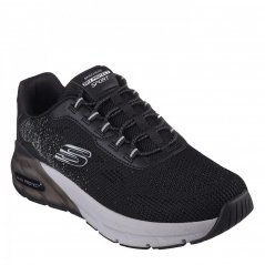 Skechers Engineered Knit Stretch Lace Slip-O Slip On Trainers Mens Black Knit