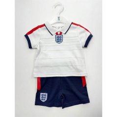 Team England 2004 Retro Home Tee & Short 2004 Home