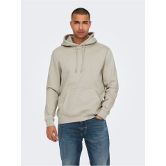 Only and Sons Connor Hoodie Silver Lining