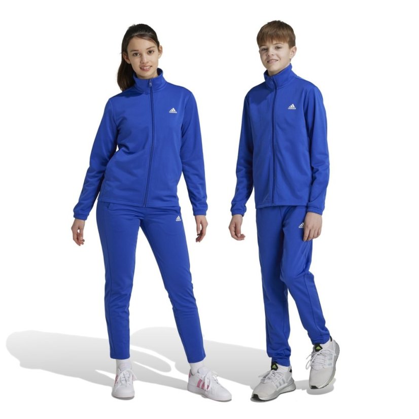 adidas Linea Poly Suit Junior Boys Semi Lucid Blue