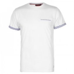 Pierre Cardin Patterned Short Sleeve T Shirt velikost M