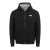 Lonsdale Men's Cotton Long Sleeve Sherpa Jacket Black