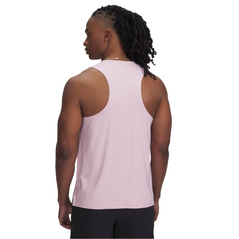 Under Armour Men's Launch Performance Running Vest Pink