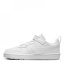 Nike Court Borough Low Recraft Little Kids' Shoes WHITE/WHITE-WHI