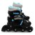 Hot Tuna Tuna Adjustable Inline Skates Black/Charcoal