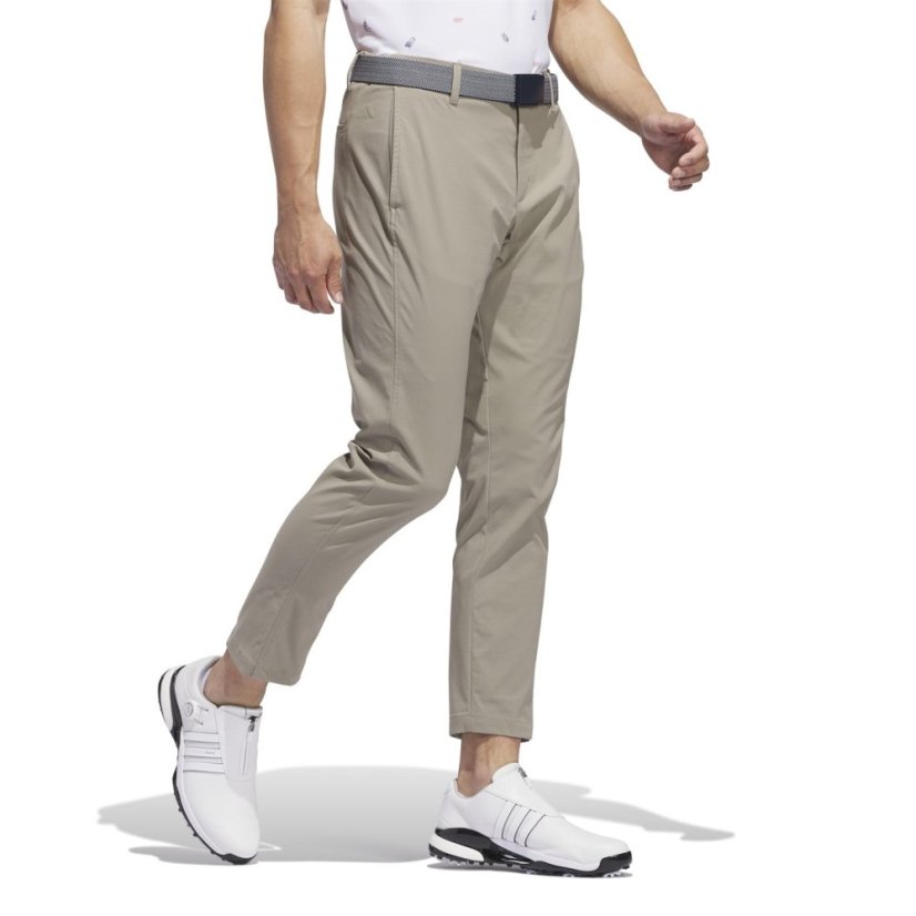 adidas Ultimate365 Nylon Chino Golf Trousers Mens Silver Pebble