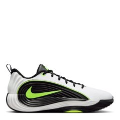 Nike Men's Basketball Trainers Wht/Volt/Blk