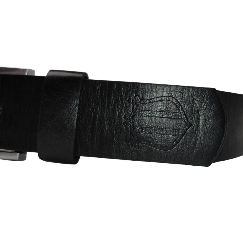 NUFC Shield Plain Belt Black