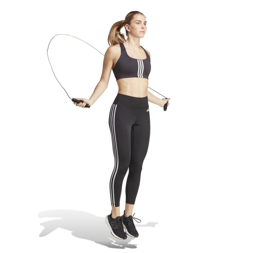 adidas TECHFIT 3-Stripes 7/8 Leggings Black/White