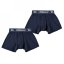 Lonsdale 2 Pack Trunk Shorts Junior Boys Navy