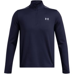 Under Armour Men's Long-Sleeve Performance Gym Top Blue