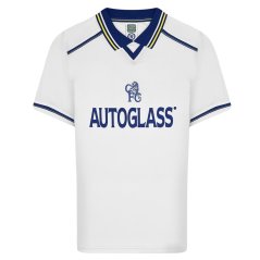 Score Draw Chelsea Away Shirt 1999 White/Blue